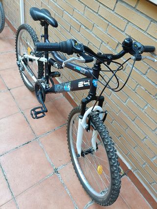 Bicicleta montaña Topbike 24" doble suspensión