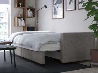 Sofá cama 3 plazas beige