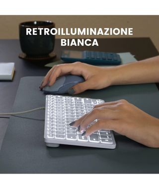 Teclado Perixx PERIBOARD-332 M Blanco