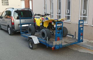 Remolque ligero quad/carcross