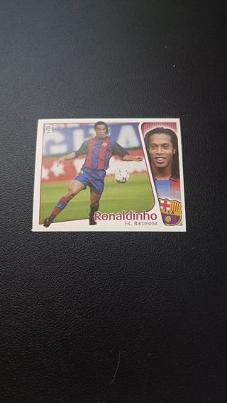 Cromo Ronaldinho 04-05 liga este