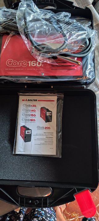 Equipo soldadura y mascara de soldadura autónoma 