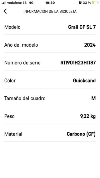 Bicicleta Canyon Grail CF7 Carbono