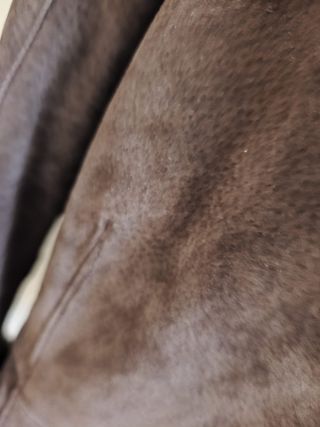 Chaquetón marrón vintage