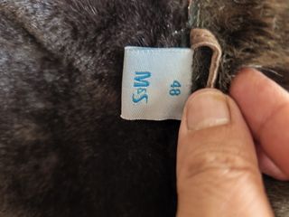 Chaquetón marrón vintage