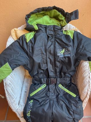 Mono esquí niño talla 6