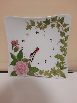 Orologio da parete con rose
