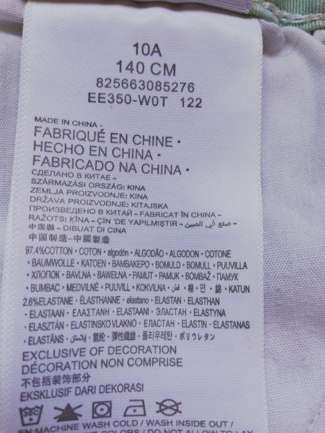 Shorts Levi's® niña 9-10 años