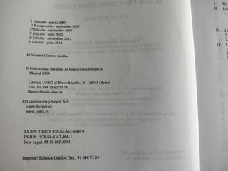 Derecho Procesal Civil. II Procesos Especiales