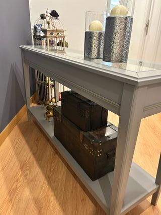 Mesa consola Liatorp Ikea - Gris