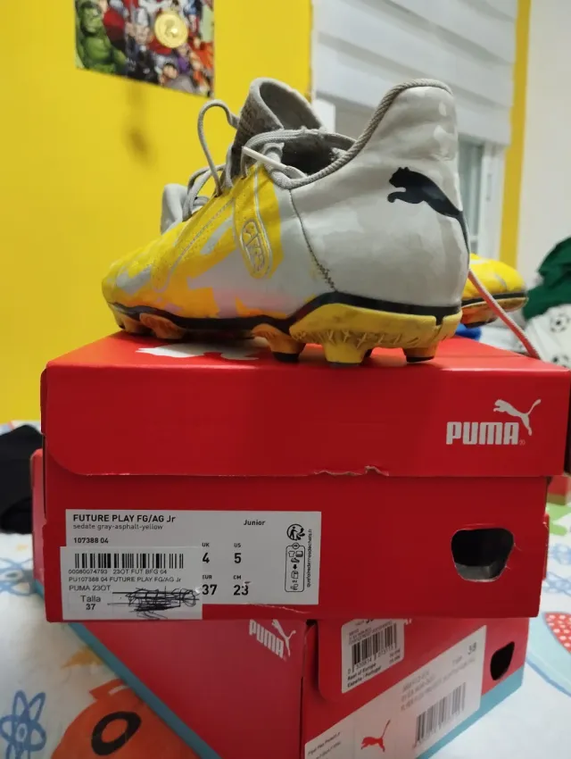 Botas Puma Future Play niño numero 37