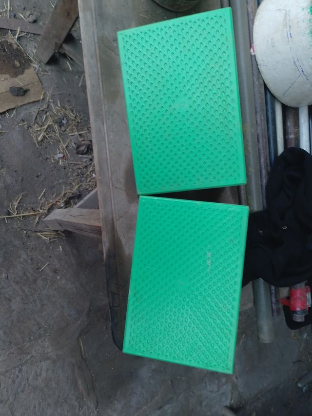 2 Llanas de plástico - herramienta albañilería