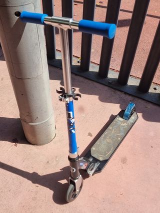 Patinete Oxelo MID1 Azul-Negro