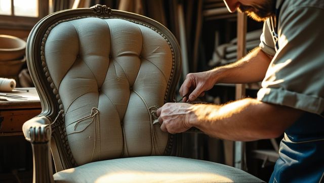 Tapiceros con mucha experiencia