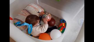 Parque juegos bebé plegable