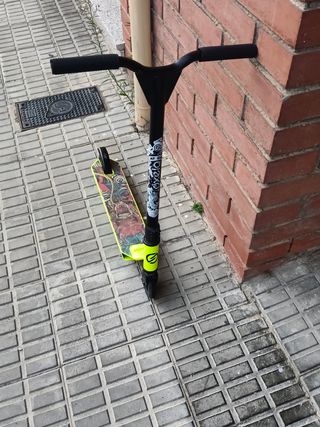 Patinete Stunt Creativo Verde Lima