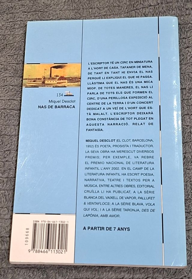 Nas de barraca (El Barco de Vapor Azul) (Catala...