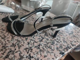Zapatos tacón negros 41