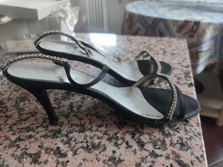 Zapatos tacón negros 41