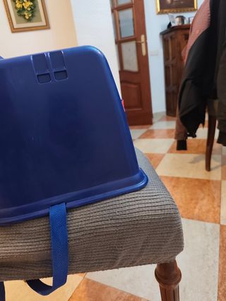 Alzador silla niño azul