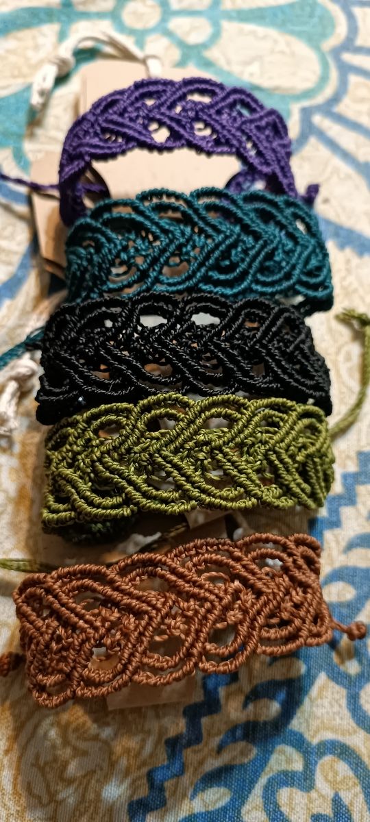 2 Pulseras macramé