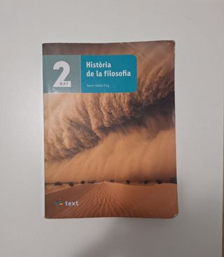 Història de la filosofia 2n Batxillerat