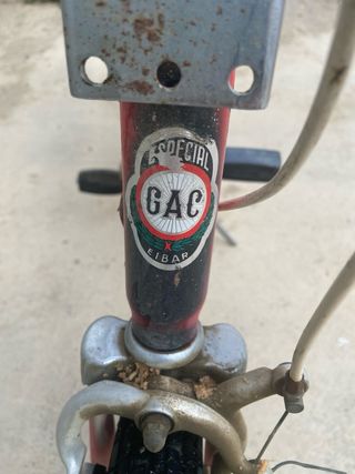Bici GAC Motoretta Primera Serie, para restaurar