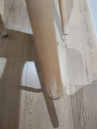 2 Sillas altas terciopelo burdeos