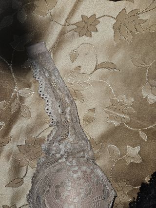 Reggiseni pizzo beige&nero