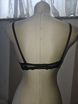 Reggiseni pizzo beige&nero