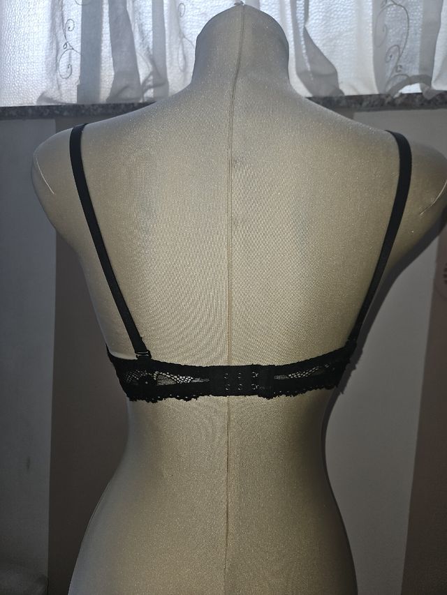 Reggiseni pizzo beige&nero