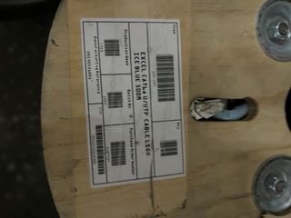 Bobina cable azul - excel cat6a U/UTP cable LS0H