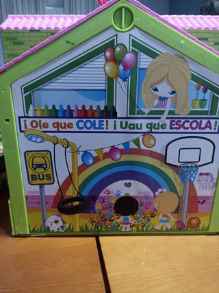 Casa Escuela Barriguitas Juguete