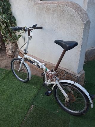Bicicleta plegable Black Marine