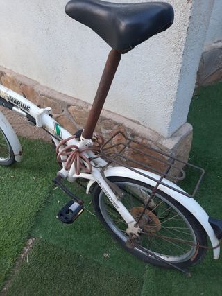 Bicicleta plegable Black Marine