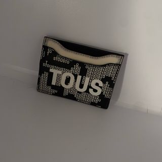 Tarjetero Tous Kaos Pix - Beige/Negro