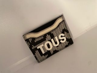 Tarjetero Tous Kaos Pix - Beige/Negro