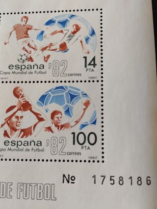 Selos Espanha 82 - Mundial