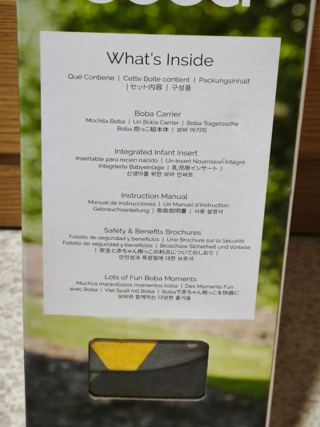 Marsupio Boba (3,2-20 kg)