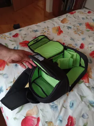 Mochila cámara réflex - Negra