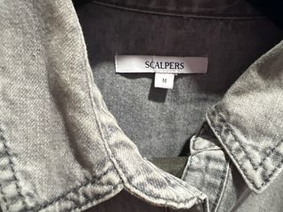 Camisa Scalpers vaquera gris - M