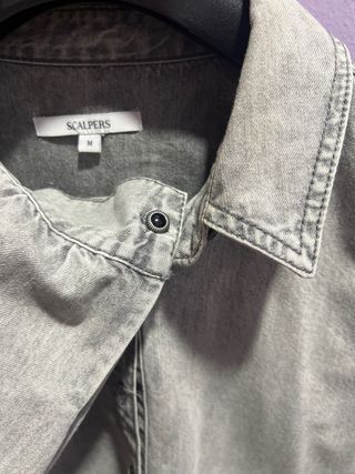Camisa Scalpers vaquera gris - M