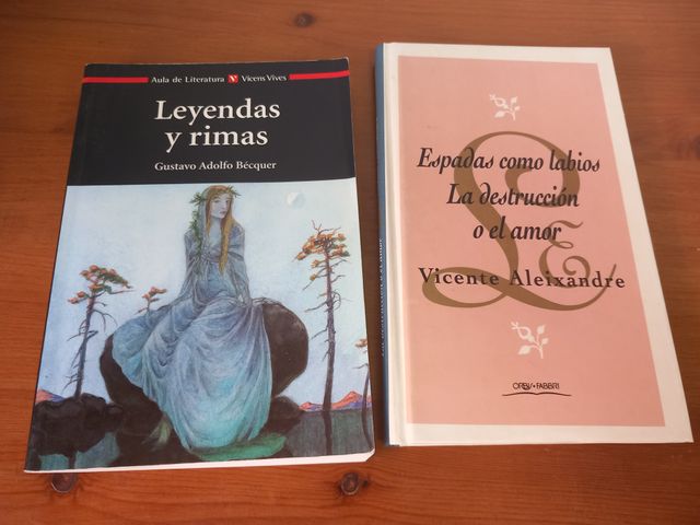 Lote 2 l. VICENTE ALEIXANDRE Y GA BECQUER