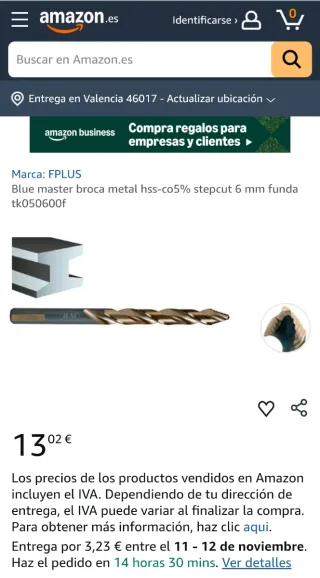 Brocas Blue-Master TK05 (10 uds.)