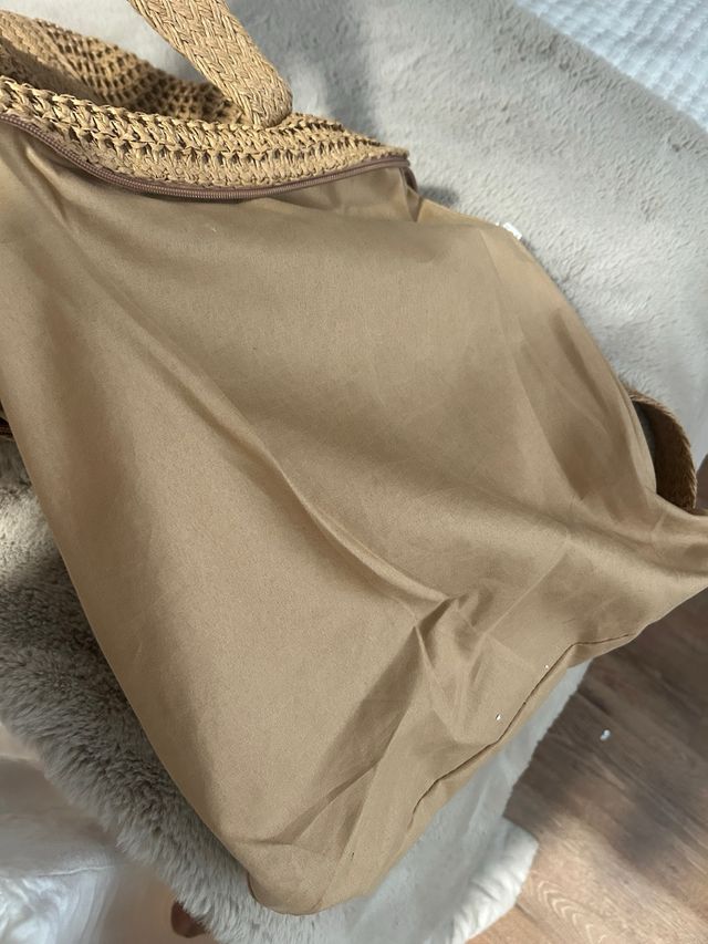 Bolso Prada Beige - tejido