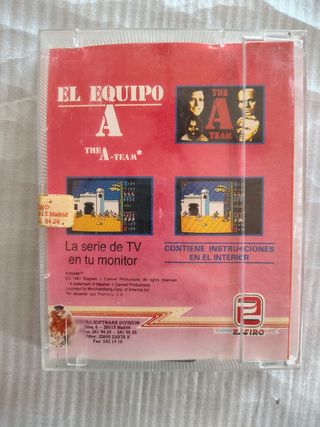 Videojuego de MSX El Equipo A