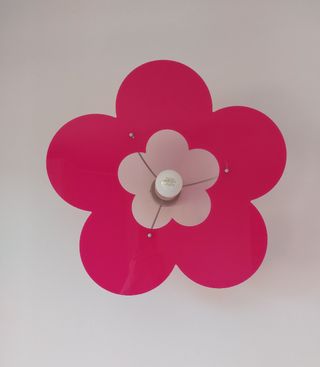 Lampada a fiore rosa 50cm