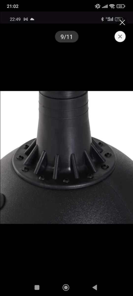 Saco boxeo HOMCOM - 6 objetivos