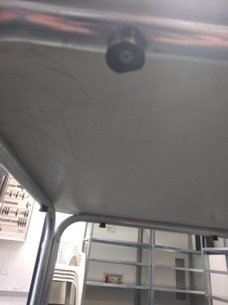 Tavolo da bar in alluminio