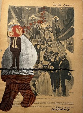 Ilustración antigua original